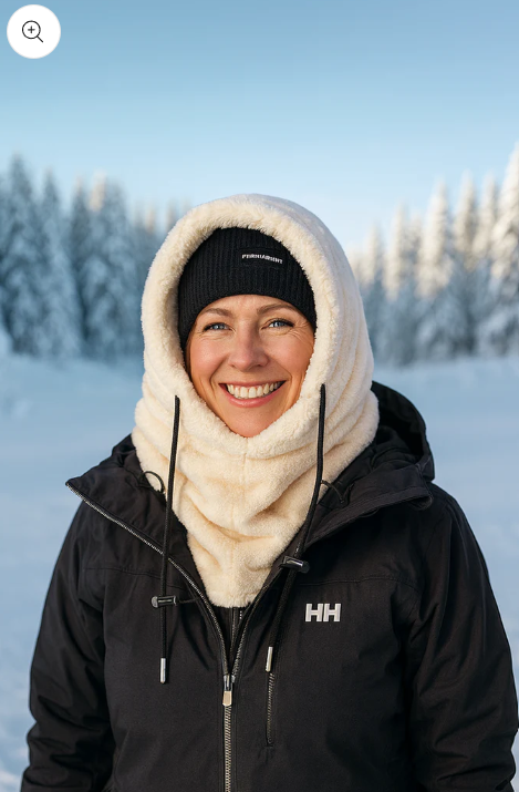 Sherpa Hoodie™ Värmande fleecehuva för vinteräventyr